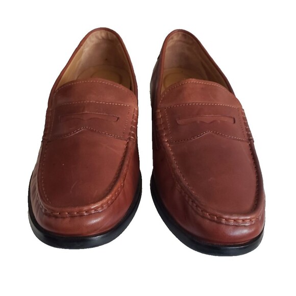 Cole Haan C23845 Pinch Weekender Penny Loafers British Tan Leather Men\'s Sz 13M main image 9